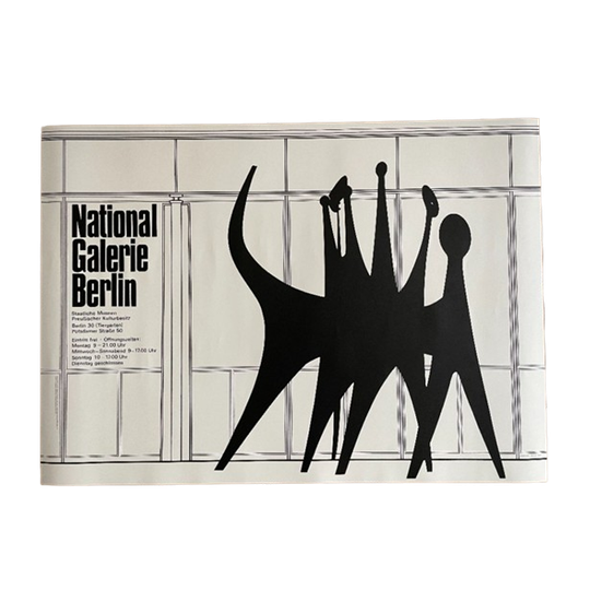 Alexander Calder (1898-1976), National Galerie Berlin Exhibition Poster 1