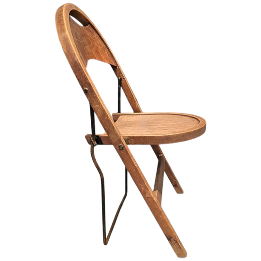 Swedish Folding Chair By Uno Åhrén For Gemla, 1930s / First Edition 1