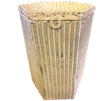 Vintage Lloyd Loom Wasmand, Rieten Opbergmand thumbnail 1