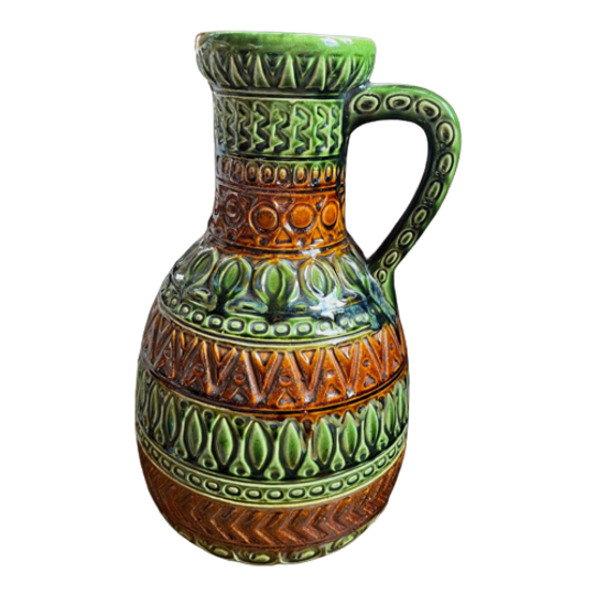 Model 93-40 Keramik Floor Vase From Bay Keramik, West Germany, 1970s 1