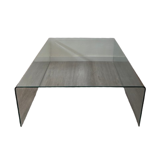 Waterfall Glazen Mid Century Salontafel 1