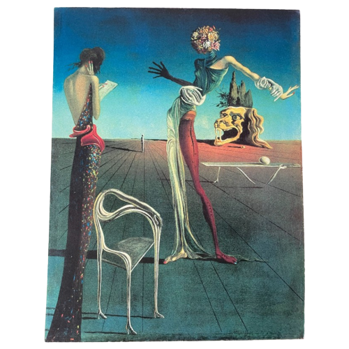 Salvador Dali (1904 - 1989) - Femme À La Tête De Rose (1935)