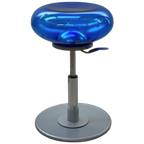 6 X Mambo Low Bubble Adjustable By Archirivolto Design For Delight 2003 / Italy / Blue Lucite thumbnail 1