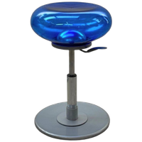 6 X Mambo Low Bubble Adjustable By Archirivolto Design For Delight 2003 / Italy / Blue Lucite