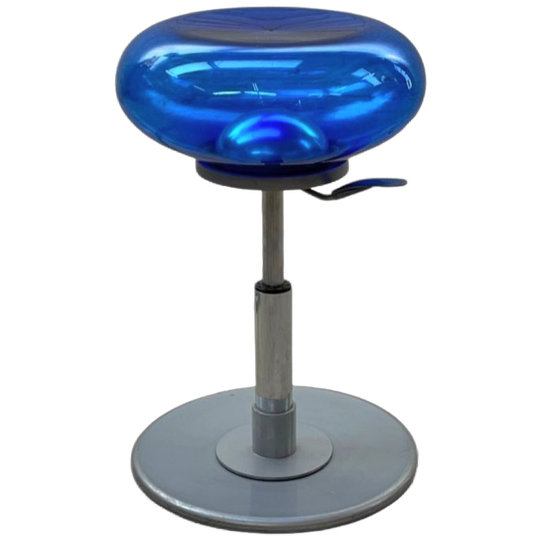 6 X Mambo Low Bubble Adjustable By Archirivolto Design For Delight 2003 / Italy / Blue Lucite 1