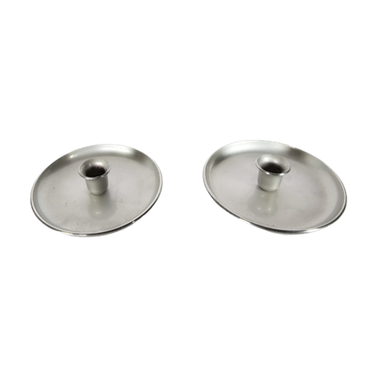 Emalox - Candlestick (2) - Emaille - Design Bjørn Engø - Noorwegen - 3e Kwart 20e Eeuw 1