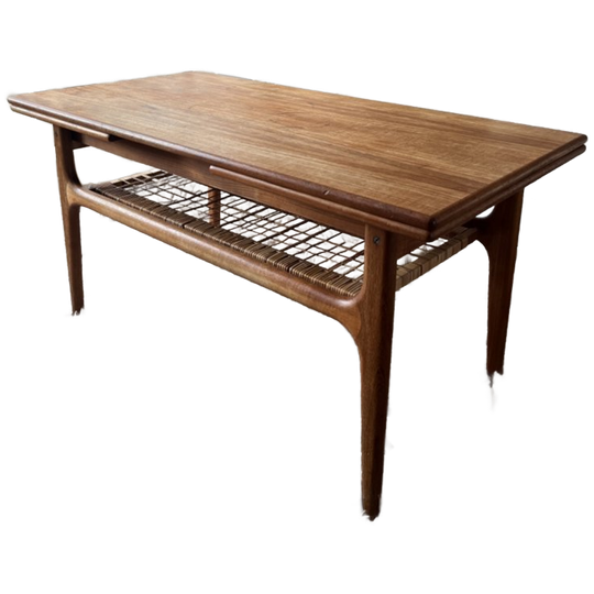 Vintage Uitklapbare Salon Tafel 1