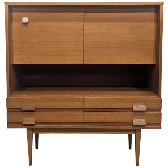 Vintage Scandinavian Highboard, 1960s. 1