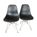 Eames Vitra (Dsr) Plastic Side Chairs thumbnail 1