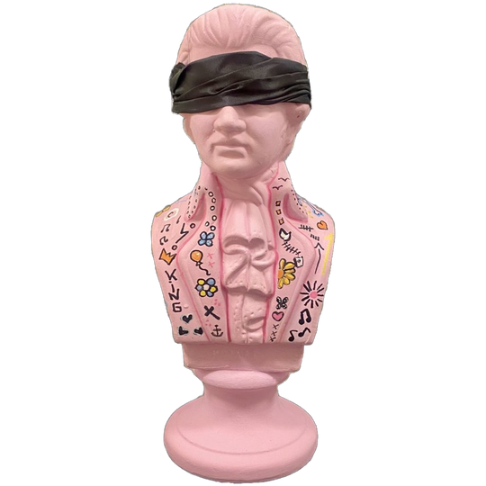 Costumized Mozart Borstbeeld 1
