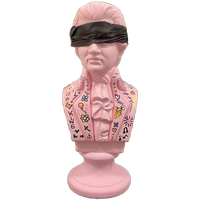 Costumized Mozart Borstbeeld