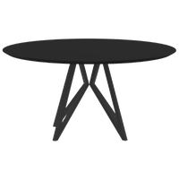 Studio Henk Eettafel Rond 130 Zwart Fenix Butterfly €2689 Nu