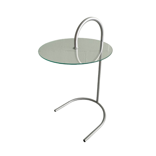 Bijzettafeltjes Vintage Rye IKEA Glazen Metaal 1