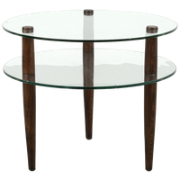 Ronde Bijzettafel