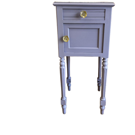 Nachtkastje - Lavendel - Marmer Blad 1