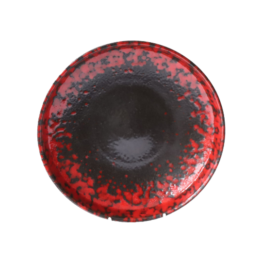 Grote Mid Century Fat Lava Schaal Door Scheurich, West-duits Jaren '60 1
