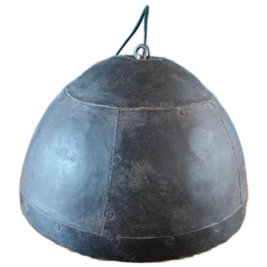 Izeren/metalen Hanglamp, Door Raw Material 1