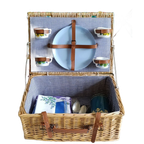 Vintage Unieke Picknickmand, Met Liefde Gerestyled thumbnail 1