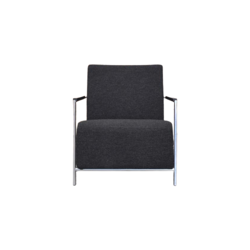 Zganieuw! Donkergrijze Stoffen Harvink Alowa Design Fauteuil