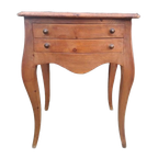 Oud Frans Bijzettafeltje, Hal Tafel Ladenkast thumbnail 1