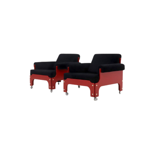 Rare ‘sz85’ ‘t Spectrum Lounge Chair By Jan Pieter Berghoef 1960s 1