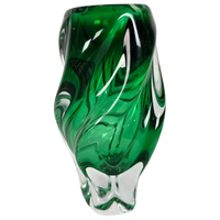 Josef Hospodska - Tsjechië - Glasdesign - Twisted Vase - Chribska Glassworks - 60's