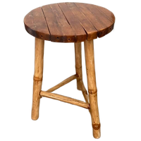 Bamboe/houten Krukje