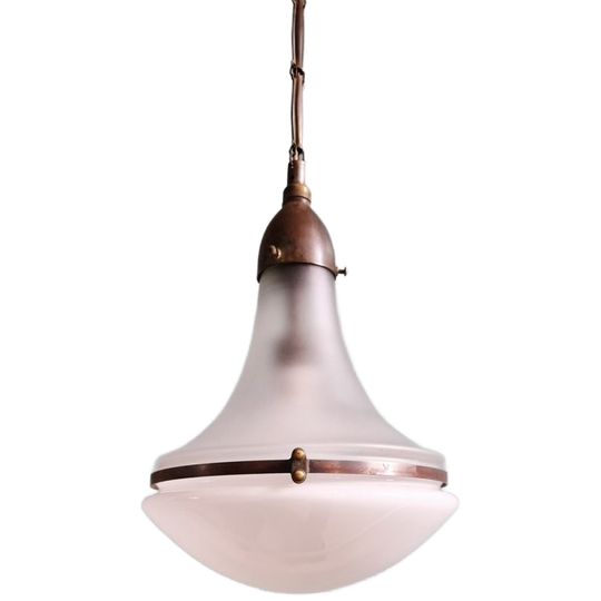 Luzette Hanglamp, Ontworpen Door Peter Behrens, 1910-20 1