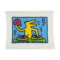 Keith Haring (1958-1990), Untitled Dj 1983, Licensed By Artestar Ny, Printed In U.K