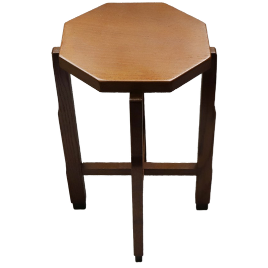 Art Deco Bijzet/plantentafeltje Amsterdamse School, Jaren' 20 1