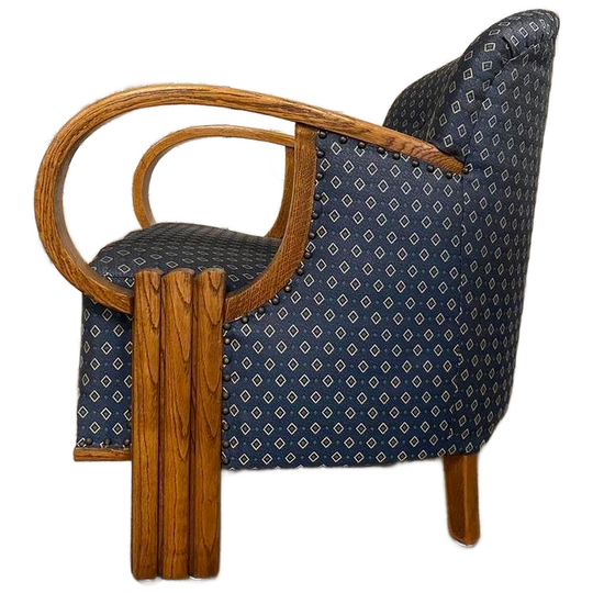 Art Deco Fauteuil , Jaren ‘20/‘30. Antiek. Exclusief. 1