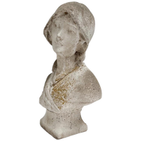 Art Nouveau Bustebeeld Van Dame