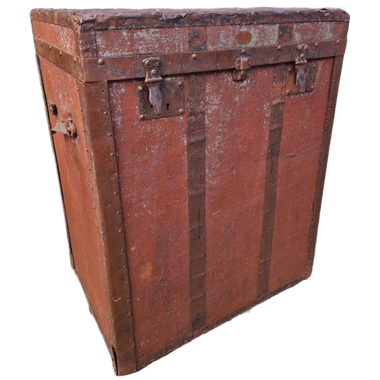 Gave Antieke Hutkoffer Scheepskist 1