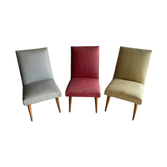 Mid Century Club Chairs 1