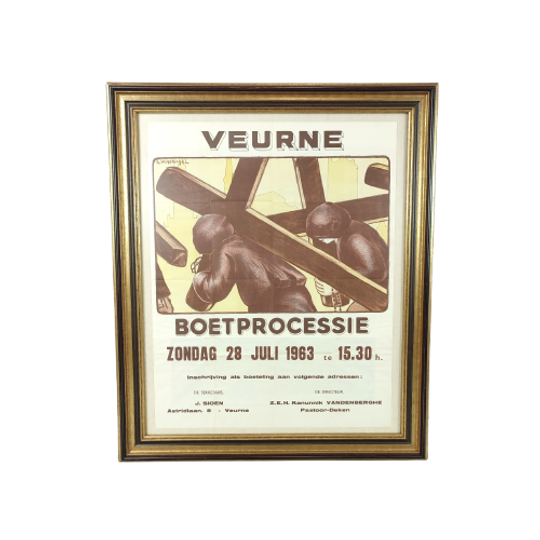 Affiche Boetprocessie Veurne 1