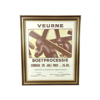 Affiche Boetprocessie Veurne