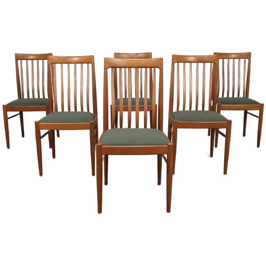 Set Of Six Dining Chairs By H.w. Klein For Bramin, Denmark, 1970s 1
