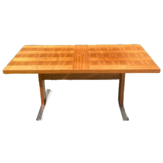 Mid Century Design Notenhout Fineer Salontafel 1