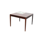 Vintage Deense Salontafel Palissander Met Keramiek thumbnail 1