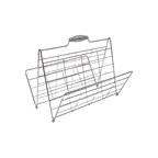 1980'S Retro, Chrome Magazine Rack thumbnail 1