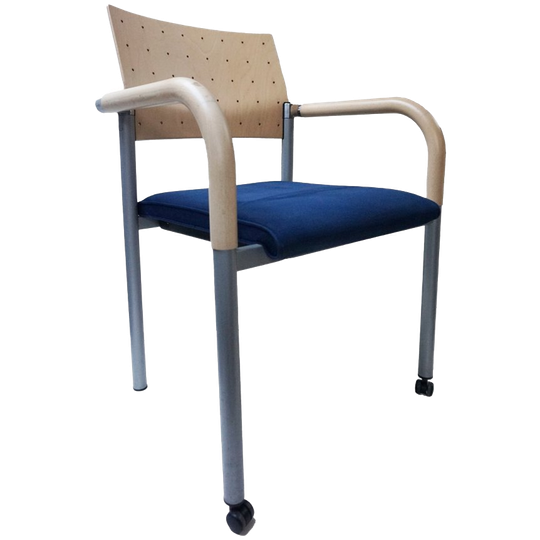 Vintage Armstoelen/ Vergaderstoelen/ Kantoorstoelen Door Arge2 Voor Wiesner Hager, 1980s 1