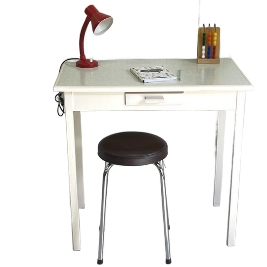 Vintage Jaren 50 Bureau-tafeltje Kinder-tiener Buro 1