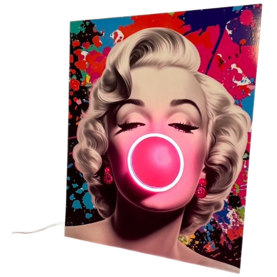 Limited Edition Led Wandlamp Van Marilyn Monroe (nieuw) 1
