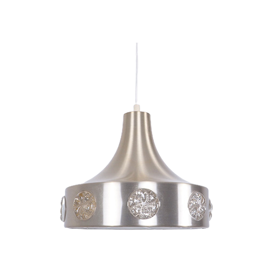 Vitrika Deens Metalen Hanglamp Met Glas Rozetten 1