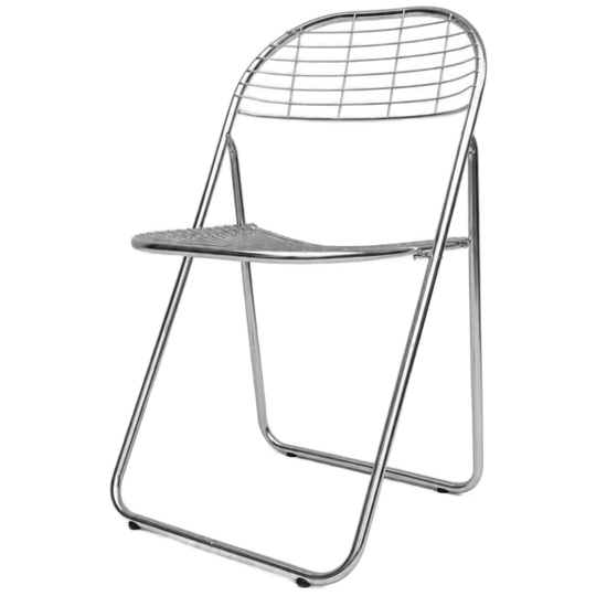 Vintage “åland” Folding Chair By Niels Gammelgaard For IKEA 1