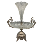 Antiek Centerpiece Tafelstuk Kristal thumbnail 1