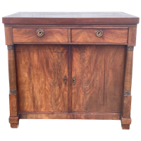 Antiek Mahonie Dressoir/ Buffet Met Veel Mogelijkheden Zie De Omschrijving En Foto's