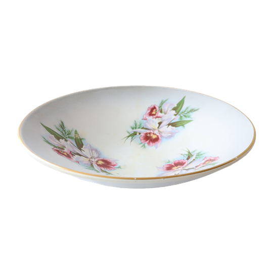 Vintage Schaal Gouda Plateel Krokus, Nederland Jaren '60 1