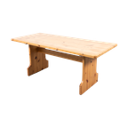 Carl Malmsten For Karl Andersson & Söner Pine Dining Table / Eettafel thumbnail 1