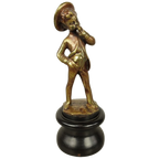 Bronzen Beeldje Van Een Roker thumbnail 1